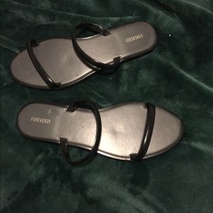 Forever 21 Slide On Sandles